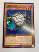 Yugioh Cyber Jar  BP02-EN007  1st Edition Mosaic Rare NM