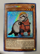 Yugioh Rescue Ferret MP18-EN054 Secret Rare 1st Edition NM