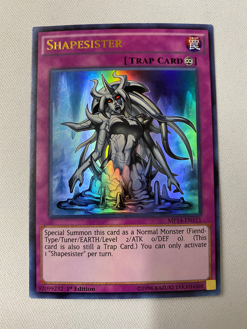 Yugioh Shapesister  MP14-EN111  Ultra Rare NM
