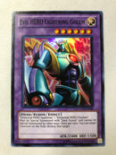 Yugioh Evil HERO Lightning Golem LCGX-EN068 Super Rare Unlimited Edition Near Mint