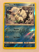 Alolan Vulpix 21/145 Reverse Holo Pokemon Card Near Mint