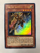 Yugioh The Six Samurai - Zanji RYMP-EN092 Unlimited Edition Ultra Rare Near Mint