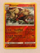 Arcanine 22/214 Holo Rare Reverse Holo Pokemon Card Near Mint