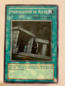 Yugioh Preparation of Rites  SOVR-EN057  Super Rare Near Mint