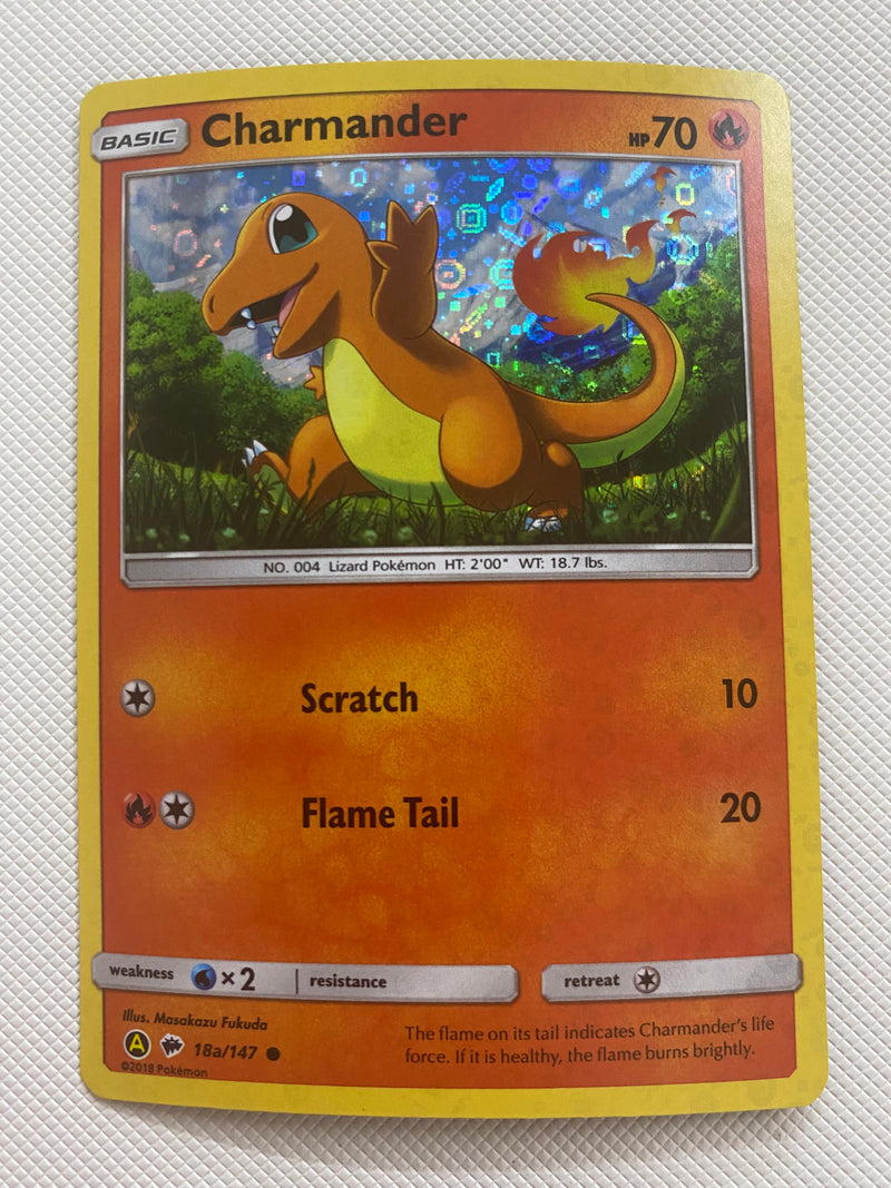 Charmander 18a/147 General  Promo  Holo Pokemon Card Naer Mint