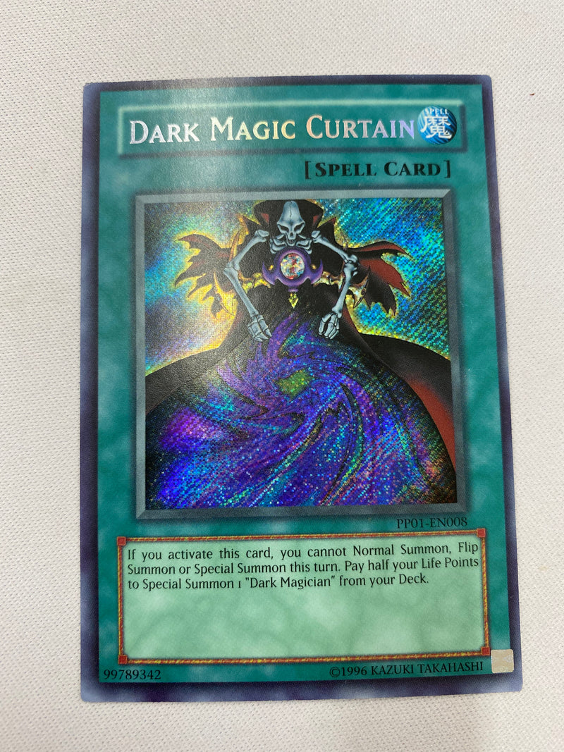 Yugioh Dark Magic Curtain  PP01-EN008  Secret Rare NM