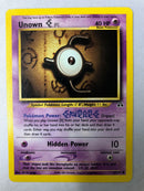 Unown E 67/75 Neo Discovery Common Unlimited Pokemon Card NM