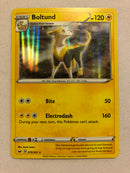 Boltund 076/202 Holo Rare Sword & Shield Base Set Pokemon Card Near Mint