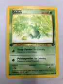 Oddish 63/82 Team Rocket 1st Edition Common Pokemon Card Near Mint