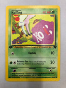 Koffing 58/82 Team Rocket 1st Edition Common NM