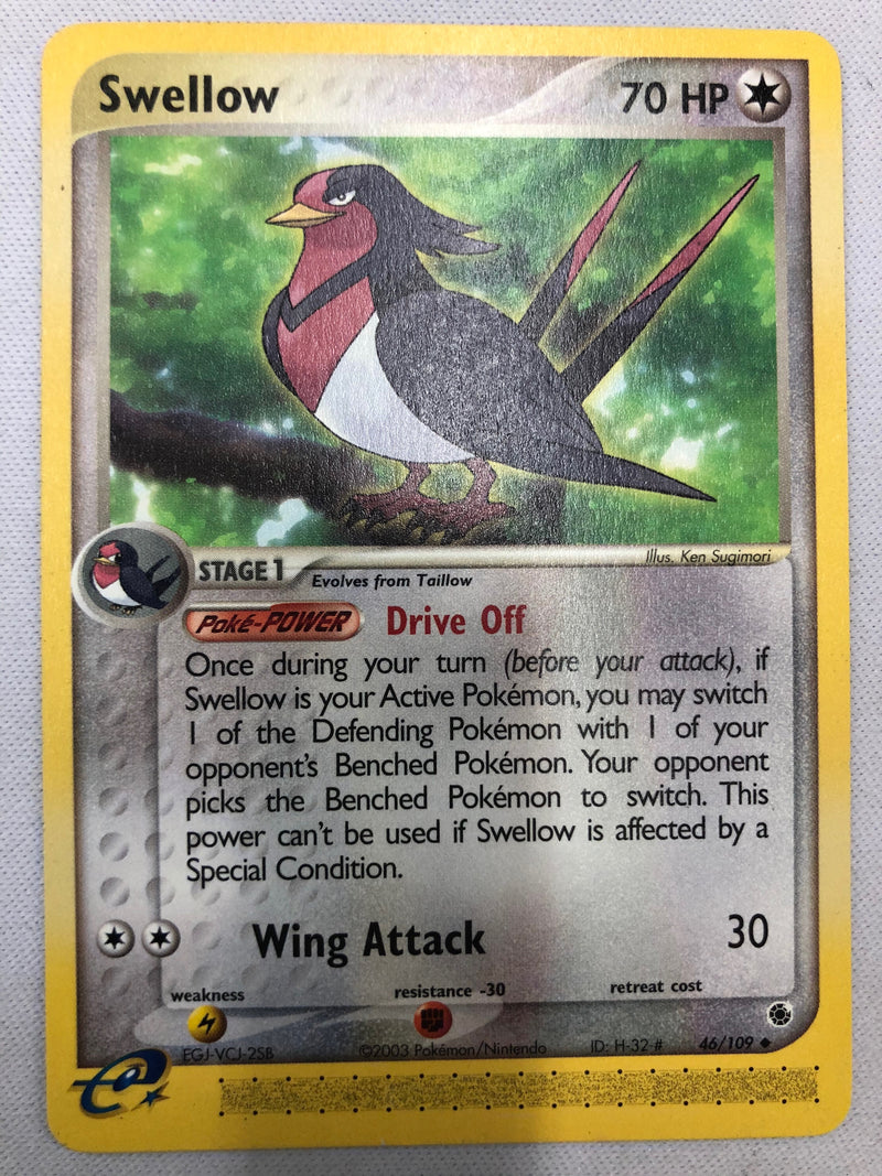 Swellow 46/100 Ruby & Sapphire Unlimited Edition Common NM