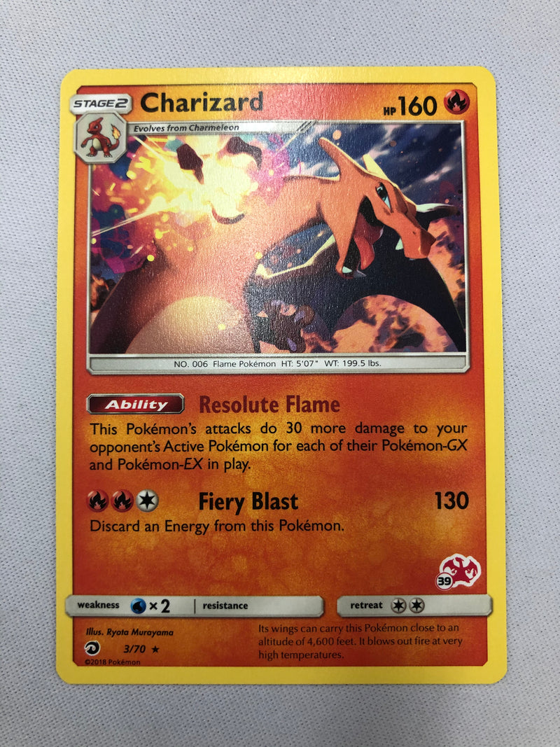 Charizard 3/70 Non-Holo Rare Pokemon Card Near Mint Charizard 3/70 Non-Holo Rare Pokemon Card Near Mint