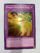 Yugioh Phoenix Wing Wind Blast FUEN-EN044  Super Rare 1st Edition NM