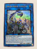 Yugioh Infinitrack Goliath  MP20-EN215 Ultra Rare 1st Edition Near Mint