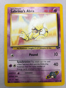 Sabrina's Abra 93/132 Gym Challenge Unlimited Edition Common Near Mint