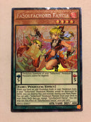 Yugioh FaSolfachord Fancia ANGU-EN017 Collectors Rare 1st Edition Near Mint