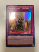 Yugioh Golden Land Forever  SESL-EN035 Super Rare 1st Edition Near Mint