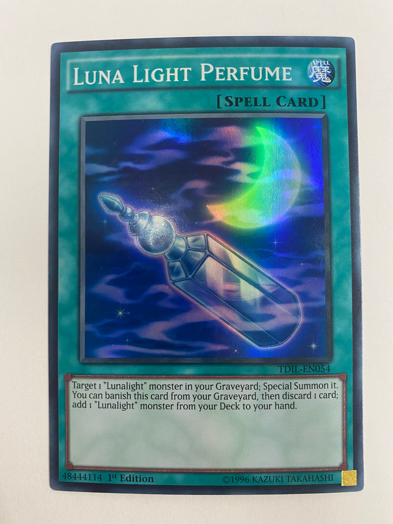 Yugioh Luna Light Perfume TDIL-EN054 Super Rare  1st Edition Near Mint