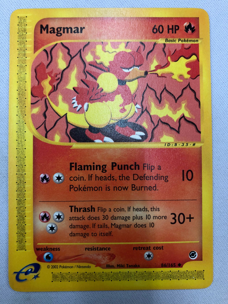 Magmar 86/165 Expedition Uncommon Near Mint