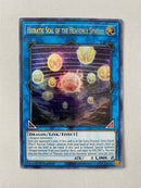 Yugioh  Hieratic Seal of the Heavenly Spheres GFTP-EN053 Ultra Rare 1st NM