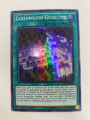 Yugioh Earthbound Geoglyph LED5-EN026 Super Rare 1st Edition NM