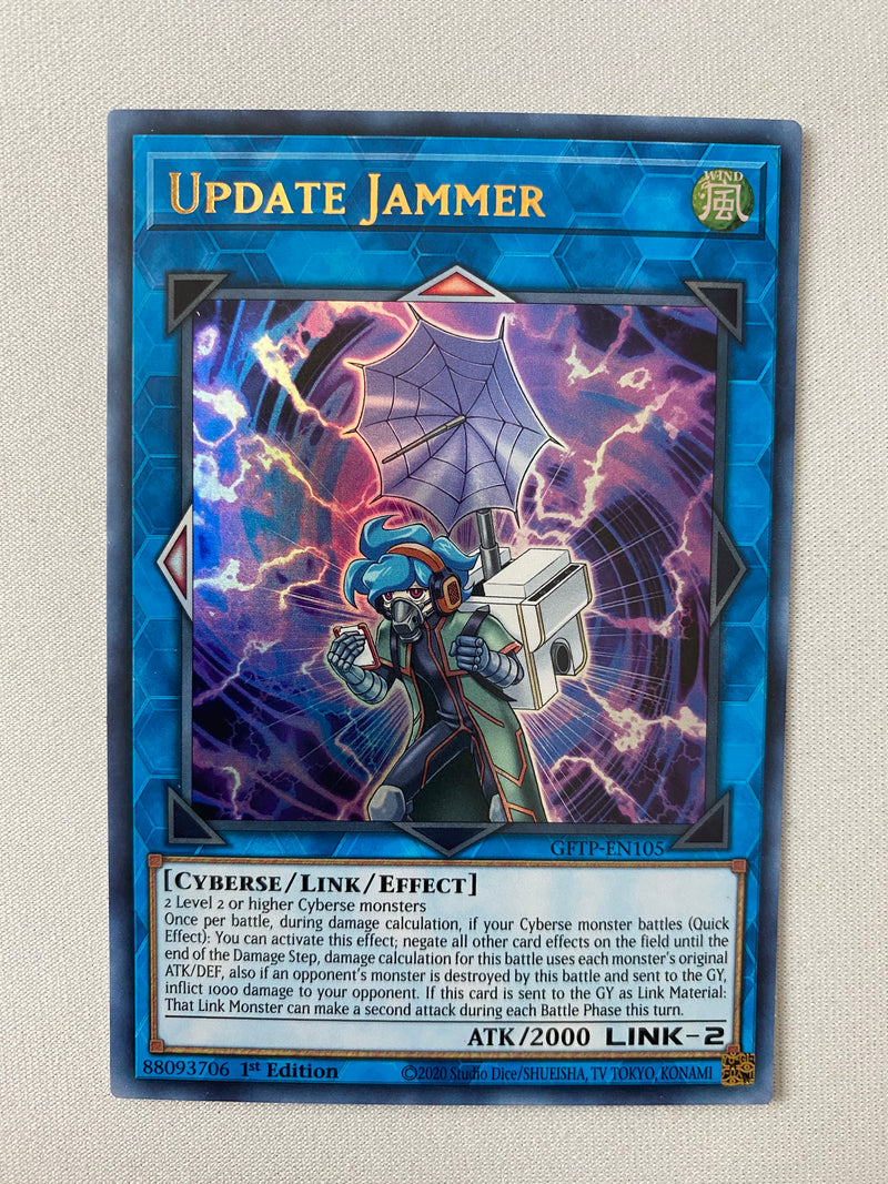 Yugioh Update Jammer GFTP-EN105 Ultra Rare 1st Edition NM