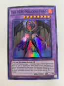 Yugioh Evil HERO Malicious Fiend  LCGX-EN072 Super Rare Unlimited Edition NM