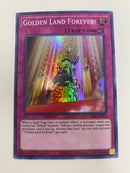 Yugioh  Golden Land Forever SESL-EN035 Super Rare 1st Edition Near Mint