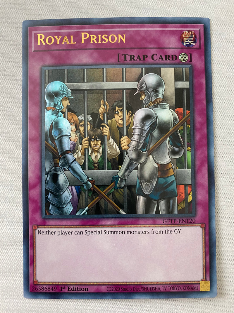 Yugioh Royal Prison GFTP-EN120 Ultra Rare 1st Edition NM
