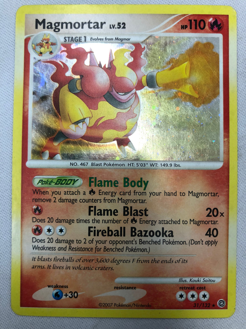 Magmortar 31/132 Deck Exclusive (Secret Wonders) Rare Holofoil Near Mint