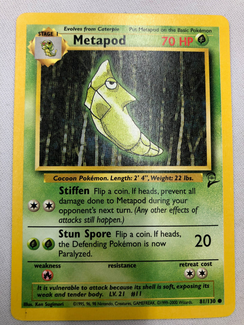 Metopod 81/130 Base Set 2 Unlimited Edition Common Near Mint