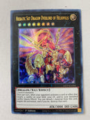 Yugioh  Heratic Sky Dragon Overlord Of Heliopolis GFTP-EN004 Ultra Rare 1st NM