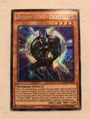 Yugioh Destiny HERO - Celestial DESO-EN006 Secret Rare 1st Edition Near Mint