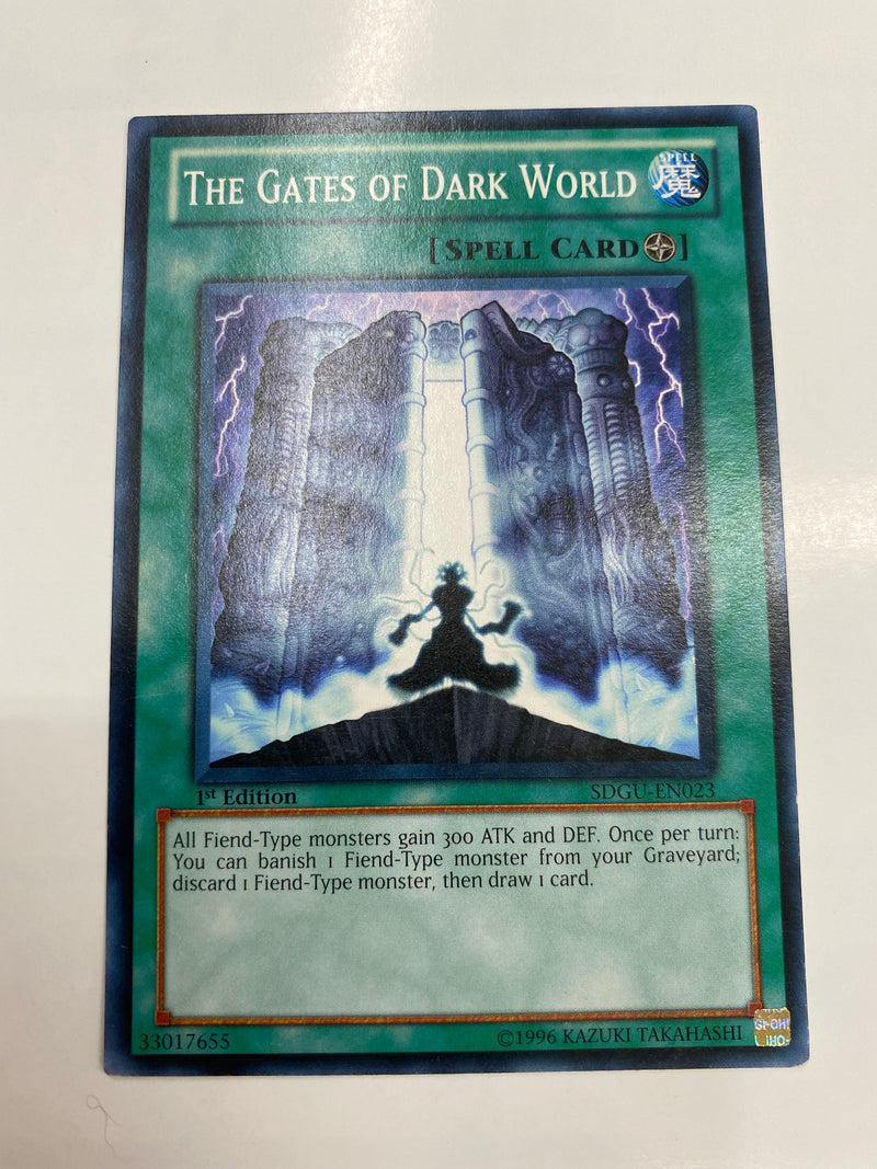 Yugioh The Gateway to Dark World SDGU-EN023 Common 1st Edition Near Mint