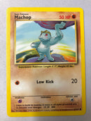 Machop 52/102 Base Set Unlimited Edition Common Near Mint