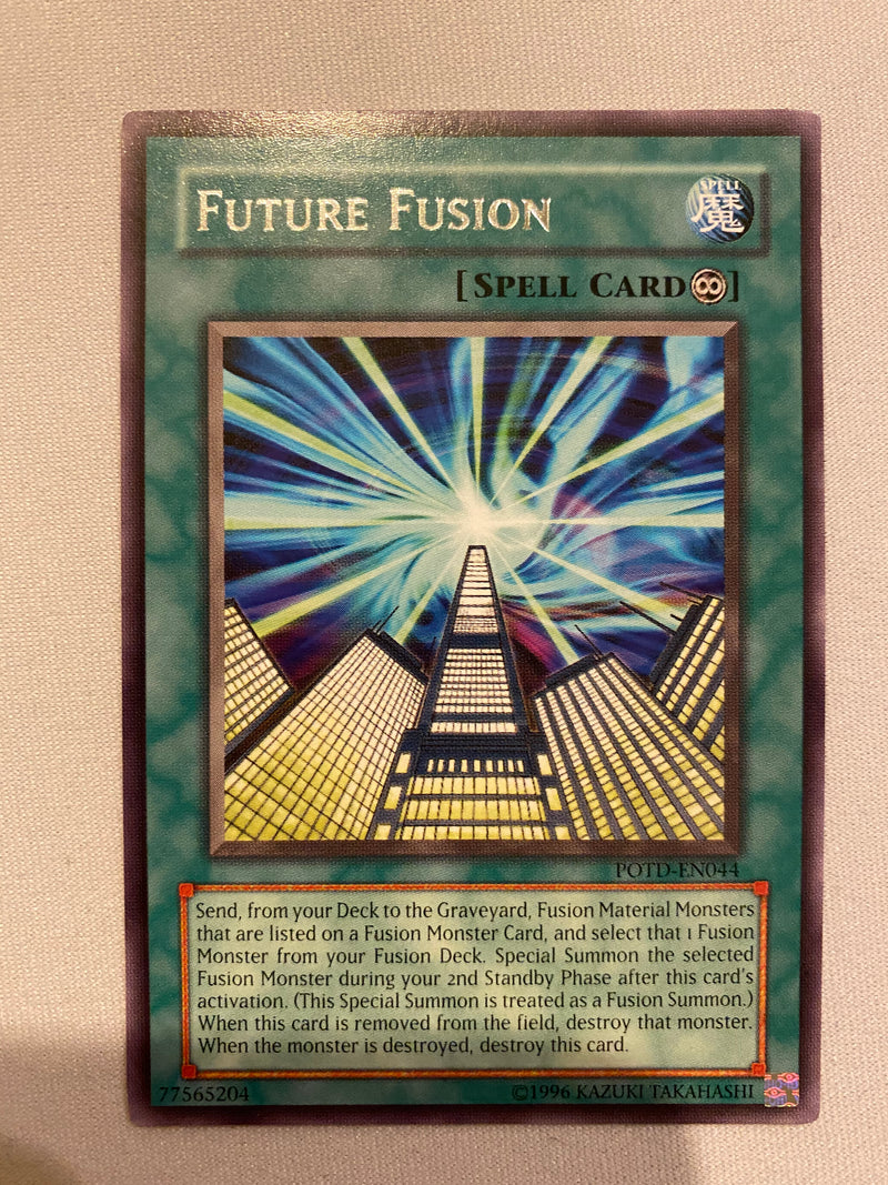 Yugioh  Future Fusion POTD-EN044 1st Edition  Rare Near Mint