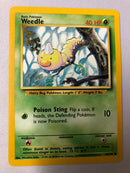 Weedle 69/102 Base Set Unlimited Edition Common Near Mint