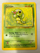 Caterpie 45/102 Base Set Unlimited Edition Common Near Mint