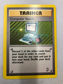 Trainer Computer Search 101/130 Base Set 2 Unlimited Edition Rare Near Mint