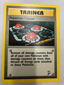 Trainer Pokemon Center 114/130 Unlimited Edition Uncommon Near Mint