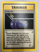 Trainer Defender 109/130 Base Set 2 Unlimited Edition Uncommon Near Mint