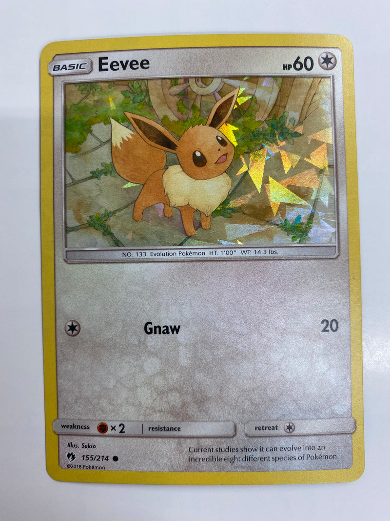 Eevee  155/214 Shattered Holo Promo Pokemon Card Near Mint