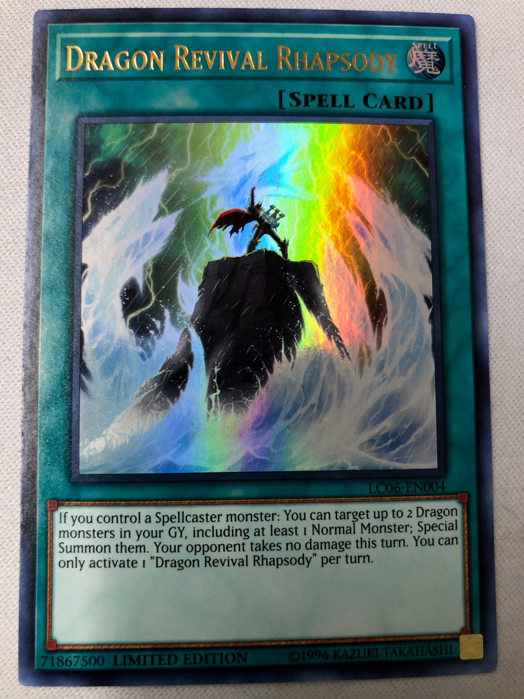 Yugioh Dragon Revival Rhapsody LC06-EN004 Legendary Collection Kaiba L Yugioh Dragon Revival Rhapsody LC06-EN004 Legendary Collection Kaiba L