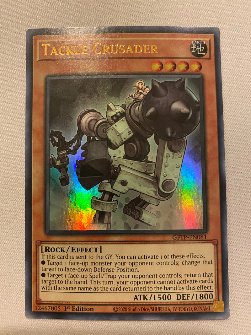 Yugioh Tackle Crusader GFTP-EN081 Ultra Rare 1st  Edition NM