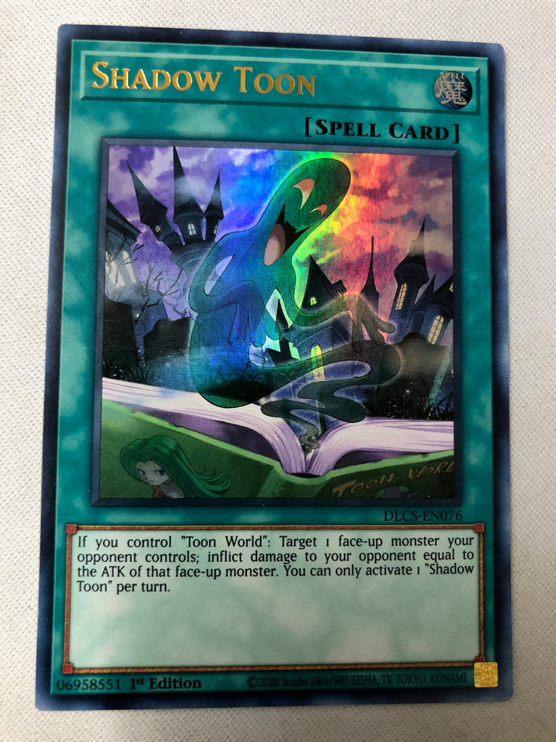 Yugioh Shadow Toon DCLS-EN076 Dragons of Legends: The Complete Series 1st Edition Ultra Rare NM