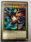 Yugioh Red-Eyes Black Dragon (Purple) LDS1-EN001 Legendary Duelists: Season 1 1st Edition Ultra Rare Near Mint