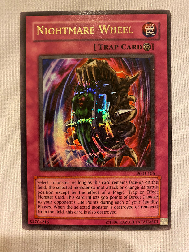 Yugioh Nightmare Wheel PGD-106 Ultra Rare Unlimited NM