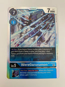 Digimon TCG WereGarurumon BT7-026 SR  Next Adventure Holo Rare Near Mint