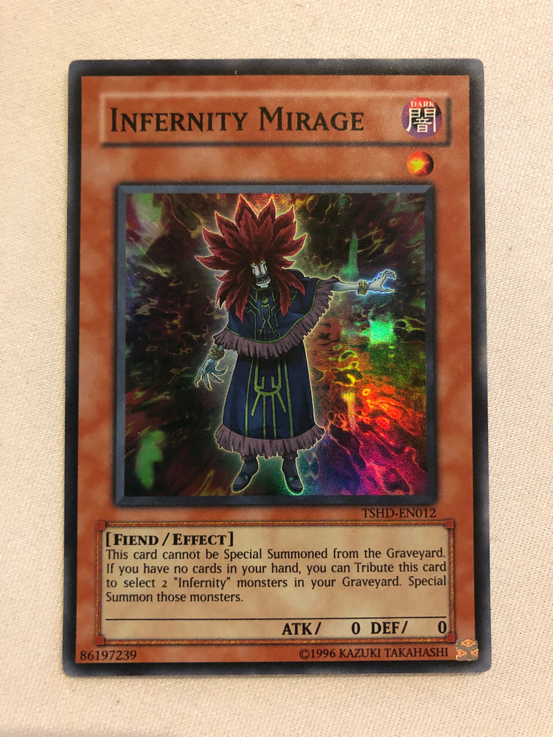 Yugioh Infernity Mirage TSHD-EN012 Super Rare Unlimited Edition Near Mint