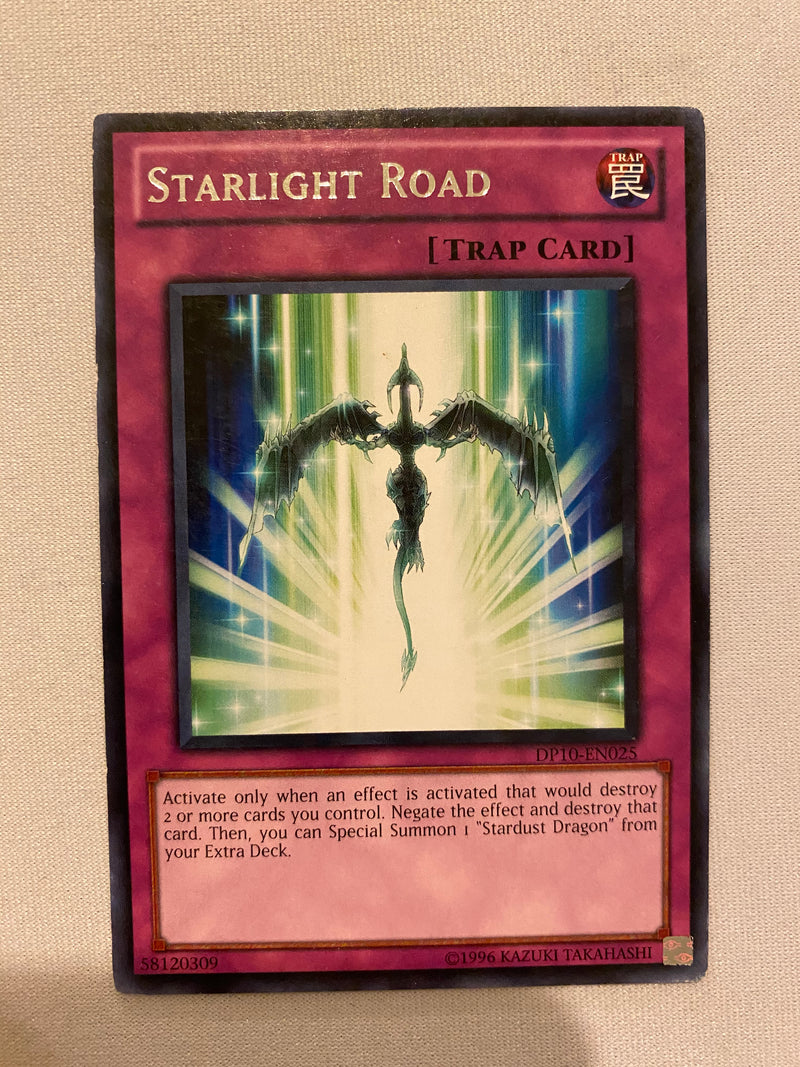 Yugioh  Starlight Road  DP10-EN025 Unlimited Edition Rare  Near Mint